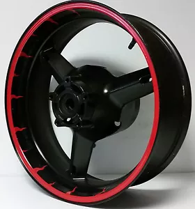 CALCOMANÍAS DE RUEDA PERSONALIZADAS A RAYAS DE LLANTA CINTA HONDA CBR 600RR 900RR 929RR 954RRR - Imagen 1 de 36