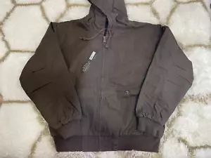 *NWT*Dri Duck Mens Size XL Cheyenne Canvas Hooded Work Jacket 5020 Color Tobacco - Picture 1 of 11
