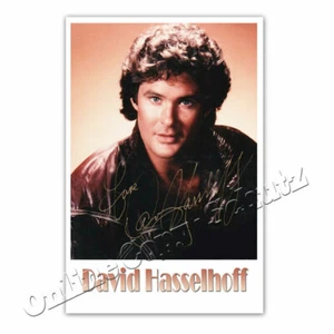 David Hasselhoff aus Baywatch & Knight Rider ° Autogrammfoto ³ - Bild 1 von 1