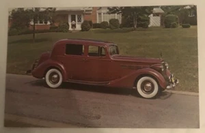 1937 Packard Super 8 Club Seadan. Auto-Aviation Museum, Cleveland, Ohio. PC (T2) - Picture 1 of 2