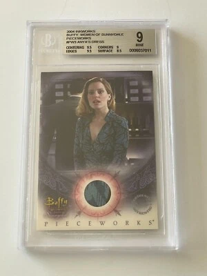 2004 Inkworks BUFFY THE VAMPIRE SLAYER Emma Caulfield ANYA Costume Wardrobe BGS - Image 1 of 4