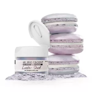 Bakell® 4g Pink Iridescent Edible Luster Dust Holographic Edible Powder & Paint - Picture 1 of 3