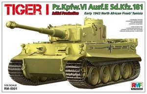 Rye Field Model 5001 1/35 Tiger I Pz.Kpfw.VI Aust.E Initial Production 1943 - Picture 1 of 1