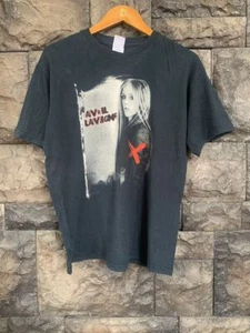 2005 Avril Lavigne vtg t-shirt unisex classic black tee shirt S-5XL QT1178 - Picture 1 of 3