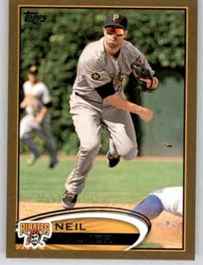 2012 Topps Gold Foil Neil Walker #d /2012 Insert Parallel Pirates #25 - Imagen 1 de 2