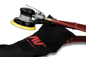 AirVANTAGE Air Sander: 5" 3/16 Orbit Low-profile Self-Vacuum,Hook Pad [#050369] - Picture 1 of 11