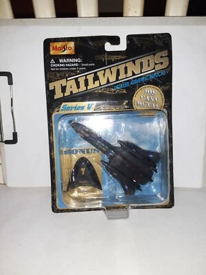 Diecast Maisto Tailwinds Serie V SR-71 BLACK BIRD 2000 Foto 1 de 4