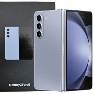 Samsung Galaxy Z Fold5 5G (Icy Blue) 256GB + 12GB RAM Android - Unlocked - Afbeelding 1 van 5