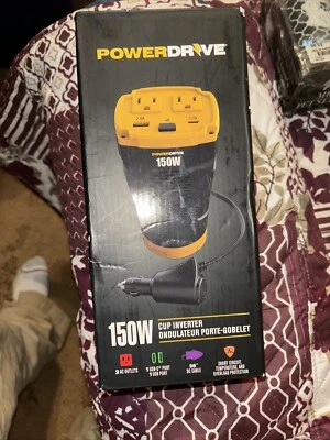 PowerDrive 150 Watt Cup Inverter PWD150C - Image 1 of 3