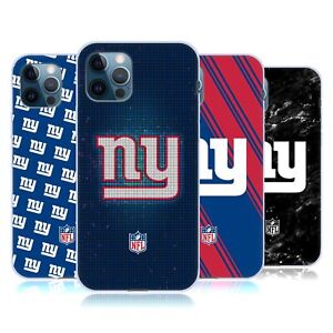 OFFICIAL NFL NEW YORK GIANTS ARTWORK SOFT GEL CASE FOR APPLE iPHONE PHONES