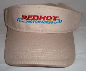 Cappello Redhot Personalizzato Esche Visiera Pesca Cachi Regolabile Strapback Taglia Unica - Foto 1 di 3