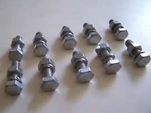 Bulloni a vite testa esagonale M8 A2- 70 / 1 pollice (24 mm) acciaio inox / metrici - Foto 1 di 4