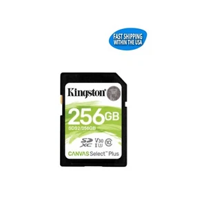 256GB Kingston Canvas Select Plus SD Speicherkarte Kamera/Trail Kamera/Computer - Bild 1 von 6