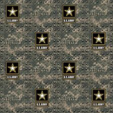 United States Army Cotton Fabric Grate-US Army Cotton Quilting Fabric-1554A