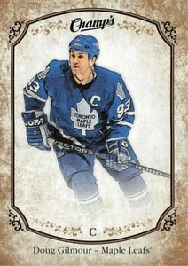 2015-16 Upper Deck Champ's Gold Variant Back #245 Doug Gilmour SP - Foto 1 di 2