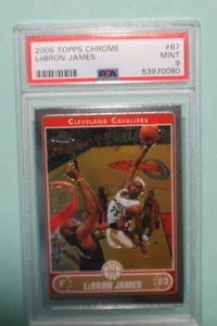 LEBRON JAMES 2006 TOPPS CROMO #67 PSA 9 COMO NUEVO 🙂 BONITO 🙂 RARO $$ INVIERTE - Imagen 1 de 4
