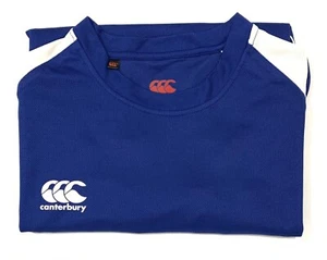 Canterbury Active Wear Sport Shirt Bulldogs Blue Colour Polyester Size Medium - Picture 1 of 6