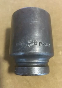 Williams 1" Drive 2" Deep Well Impact Socket 17-664, Made in the USA - Picture 1 of 3