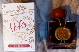 Jacques Herbin 1670 Anniversary Edition 50ml versiegelte Glasflasche - ROUGE HEMATIT - Bild 1 von 1