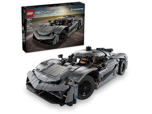 LEGO TECHNIC 42173 - Hypercar Koenigsegg Jesko Absolut grigia - Foto 1 di 6