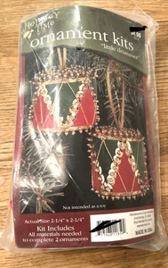Holiday Time Christmas Ornament Kit LITTLE DRUMMER, Makes 2, New USA - Picture 1 of 4
