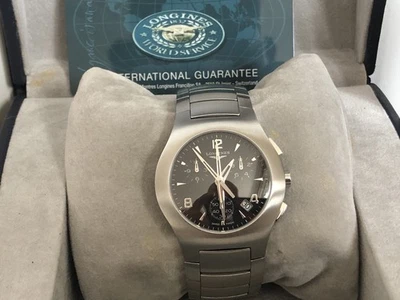 Longines Heritage Oposition Men's Chronograph Watch. L36184566. Box & Papers - Image 1 of 4