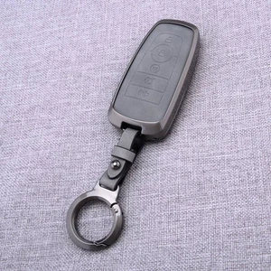 5 Buttons Key Fob Case Cover Holder Keychain fit for Ford Explorer Ecosport Kuga - Picture 1 of 5