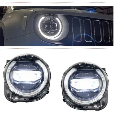 Gruppo Fari LED Plug&Play Anabbagliante Abbagliante Per JEEP RENEGADE DAL 2020 I - Immagine 1 di 3