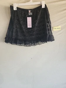 Wild Fable Damen schwarz Spitze Minirock Slip Größe XL 16 - Bild 1 von 7