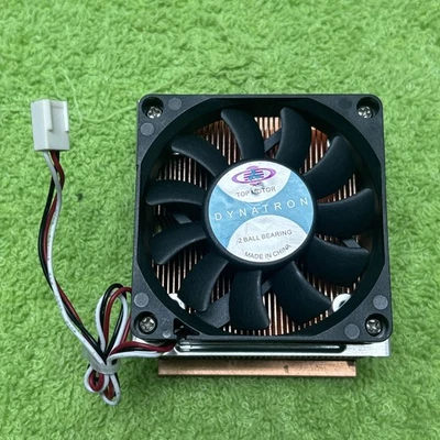 Copper heatsink/fan Low Profile Dynatron Fan Blower 2 1/2" X 3 1/2" X 2" HIGHT - Image 1 of 4