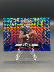 Michael Penix Jr Reactive Blue Rookie Card #274 Panini Mosaic 2024 NFL Falcons  - Bild 1 von 4