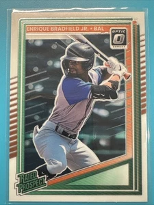 Donruss #142 2025 Enrique Bradfield Jr. Orioles de Baltimore Rated Prospect - Imagen 1 de 2