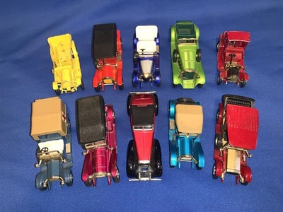 10 Matchbox Models of Yesteryear Collection Car Lot Stutz Simplex Mercedes Rolls - Image 1 of 4