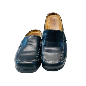 Natural Soul by Naturalizer Black Woman's Slip On Shoes - Size 8 M - Picture 1 of 8