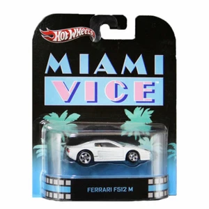 MIAMI VICE Ferrari Testarossa F512 M - Hot Wheels Retro Entertainment 1:64 - Bild 1 von 1