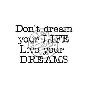 Marianne Design Stempel Don`t dream 160902 - Bild 1 von 1