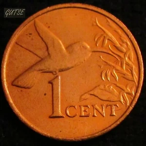 TRINIDAD Y TOBAGO, 1 CÉNTIMO 1999, COLIBRÍ, SIN CIRCULAR. - Imagen 1 de 2