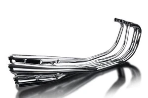 Delkevic Z1 KZ900 4-4 Chromed Exhaust System OEM Replica Muffler 72-76 - Picture 1 of 1