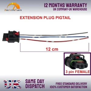 FOR E60 E61 F10 F11 E63 E64 F12 F13 F01 PARKING SENSOR EXTENSION PLUG PIGTAIL - Picture 1 of 2