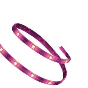 EcoSmart 32.8 ft. RGB Color Changing Dimmable LED Strip Light + Remote Control - Picture 1 of 14