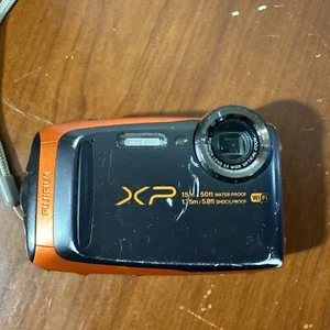 Fujifilm FinePix XP90 16.4MP Waterproof Camera Orange With Battery Tested - Picture 1 of 18