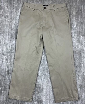 Pantalones chinos Dockers para hombre 34x32 marrón caqui D2 calce recto fáciles Foto 1 de 4