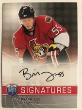 2008-09 Be A Player Signatures Autograph Brian Lee Auto #S-BL