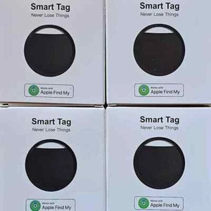 4 PACK Oscanna Tracker Tag Compatible with Apple Find My Airtag air tag BLK G AU - Zdjęcie 1 z 8
