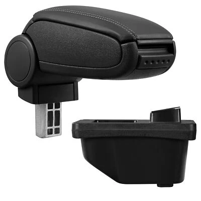 [pro.tec] Mittelarmlehne passend für Peugeot 308 I (2007-15) Kunstleder Armlehne - Bild 1 von 4