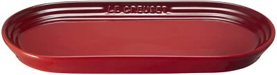 Le Creuset Long Slim Dish Plate Cherry Red 910641-25-06 - Image 1 of 2