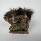 Vintage Nyform Happy Couple Collectible Norwegian Troll 1997