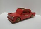 Vtg Creative Playthings Wooden Car Vitali Era Large 14" MCM Rare Toy, Red Paint