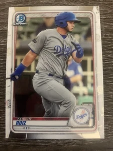 2020 Bowman Chrome Prospects I #BCP-143 Keibert Ruiz - Los Angeles Dodgers - Picture 1 of 2
