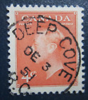 Canada #306 CDS Cancel Deep Cove, BC  {ebhs12}
